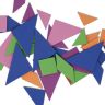 Educational Tangram - Logic Puzzle & Maths Game - Pack of 5 Colours