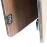 21 x 14.5 x 2mm thick Nickel Plated Mild Steel Plate + 2x 5.25mm c/sunk holes