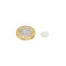 Adhesive 10mm dia x 1mm N42 Neodymium Magnet - 0.58kg Pull