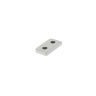 20 x 10 x 3mm thick x 3.5mm c/s N42 Neodymium Magnets - 4.2kg Pull