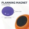 Small Notice Board/Planning Magnets (20mm dia x 7.5mm high)
