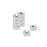 10mm dia x 5mm thick x 3.2mm c/sink Neodymium Magnet - 2kg Pull