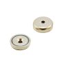 32mm dia x 8mm thick x 5.5mm c/sink N42 Neodymium Pot Magnet - 44kg Pull
