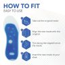 Magnetic Insoles size 2-7.5 - Gel (One Pair)