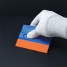 MagWrap™ Blue Pro-Tint Bondo Magnetic Squeegee with Suede