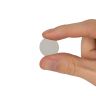 20mm dia x 0.5mm thick N42 Neodymium Magnets - 0.48kg Pull