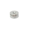 20mm dia Neodymium Pot Magnets, Steel Discs & Screws Pack