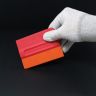 MagWrap™ Red Pro-Tint Bondo Magnetic Squeegee with Suede
