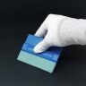 MagWrap™ Blue Pro-Tint Bondo Magnetic Squeegee with Suede