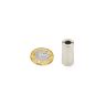 12mm O.D x 6mm I.D x 25mm thick Diametrically Magnetised N42 Neodymium Magnet with 2mm Slot - 5.4kg Pull