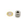 25mm dia x 20mm Samarium Cobalt Magnet - 12.3kg Pull