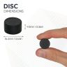16.4mm dia x 9.3mm thick Rubber Coated N42 Neodymium Magnet - 5.9kg Pull