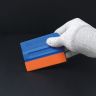 MagWrap™ Blue Pro-Tint Bondo Magnetic Squeegee with Suede