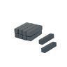 9 x 9 x 39mm thick Y10 Ferrite Magnets - 0.15kg Pull