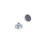 25mm dia x 7mm thick Ferrite Pot Magnet with M4 Internal Thread - 1kg Pull