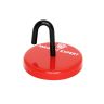 66mm dia x 11mm thick Ferrite Limpet Pot Magnet c/w M6 threaded hole - 25kg Pull