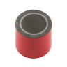 17mm dia x 16mm thick Alnico 5 Deep Pot Magnet c/w M6 threaded hole - 2.5kg Pull