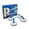 SCREWD 118mm diameter (325mm x 280mm) Quad Suction Lifter - 120kg Pull
