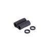 11.7mm O.D. x 7.9mm I.D. x 3mm thick Y10 Ferrite Magnets - 0.076kg Pull