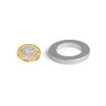 40mm O.D x 25mm I.D x 5mm thick Samarium Cobalt Ring Magnet - 11.4kg Pull