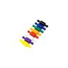 Rainbow Skittle Magnet - Office & Fridge - 8 Colours (12mm dia x 21mm tall) (Pack of 16)
