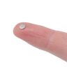 4mm dia x 0.5mm thick N42 Neodymium Magnet - 0.09kg Pull