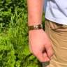 Magnets4 - Men's Rare Earth Magnetic Bracelet with Fold-over Clasp Pulsar