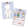 Professor Gauss™ Key Stage 2 Printed Magnet Game - Body Parts