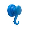 43mm dia Rubber Coated Neodymium Magnet with Swivel Hook - 2kg Pull