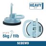 SCREWD 55mm diameter Suction Cup Lifter - 5kg Pull
