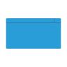 MagFlex® 140 x 80 x 0.85mm Scrumboard Magnet - Gloss Dry-Wipe Surface