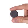 25mm dia x 3mm thick Y10 Ferrite Magnet With Self Adhesive Foam - 0.69kg Pull
