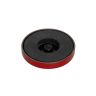 76mm dia x 12.5mm thick Ferrite Limpet Pot Magnet c/w M6 threaded hole - 33kg Pull