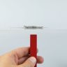 2x Alnico Rectangular Bar Magnets - 2.2kg Pull (15 x 10 x 75mm)