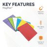 MagFlex® 75 x 75 x 0.85mm Scrumboard Magnet - Gloss Dry-Wipe Surface