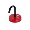 46mm dia x 11mm thick Ferrite Limpet Pot Magnet c/w M6 threaded hole - 14kg Pull