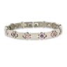 Magnets4 Women's Rare Earth Magnetic Bracelet with Fold-over Clasp Callisto