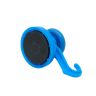 43mm dia Rubber Coated Neodymium Magnet with Swivel Hook - 2kg Pull