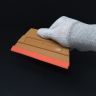 MagWrap™ 15.5cm x 10.5cm Gold Magnetic Trapezoid Squeegee with Suede
