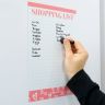 MagFlex® A4 Hearts Shopping List Fridge Magnet - Flexible Magnetic Sheet