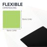 MagFlex® 75 x 75 x 0.85mm Flexible Magnetic Sheet - Gloss Dry-Wipe Surface