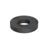 72mm O.D x 30mm I.D x 12mm thick Y30BH Ferrite Ring Magnet - 6.4kg Pull
