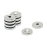 25mm dia x 5mm thick x 6mm c/sink Neodymium Magnet - 11.2kg Pull