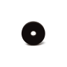 31mm dia x 6mm thick Rubber Coated N42 Neodymium "2 Pole" Pot Magnet