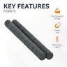 6mm dia x 6mm thick Y10 Ferrite Magnets - 0.07kg Pull