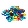 Fun with Magnets 70 Lowercase Magnetic Foam Letters + Punctuation (Assorted)