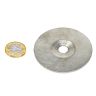 62mm dia x 2mm thick x 10.2mm c/sink Steel Disc
