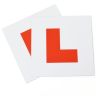MagFlex® Magnetic Red 'L' Plates for Cars and Motorbikes (Pack of 2)