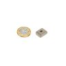 10 x 13.5 x 5mm thick Neodymium Channel Magnet w/ 3.3mm c/sunk hole - 4kg Pull