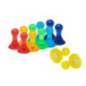 Small Fruity Skittle Magnets - Office & Fridge (13mm dia x 19mm tall)